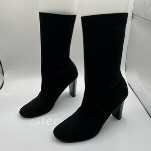 Circus by Sam Edelman Black Stretch Sock Boots – Size 10M